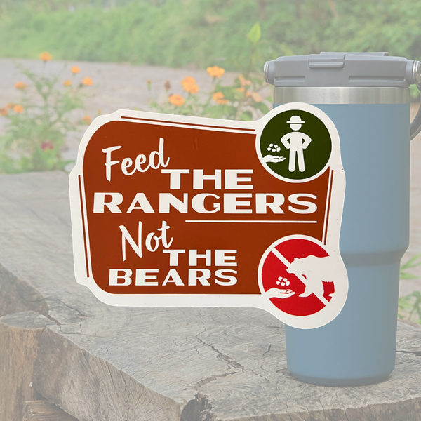 OSO Artists Orchard: Feed the Rangers sticker