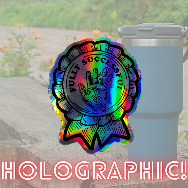 OSO Artists Orchard: Fully successful holo sticker