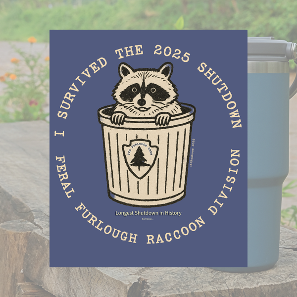 OSO Artists Orchard: I survived the 2025 shutdown sticker