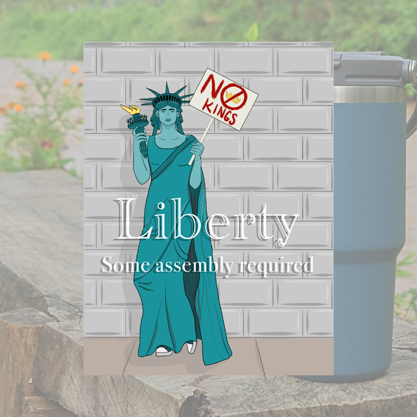 OSO Artists Orchard: Liberty Some assembly required sticker