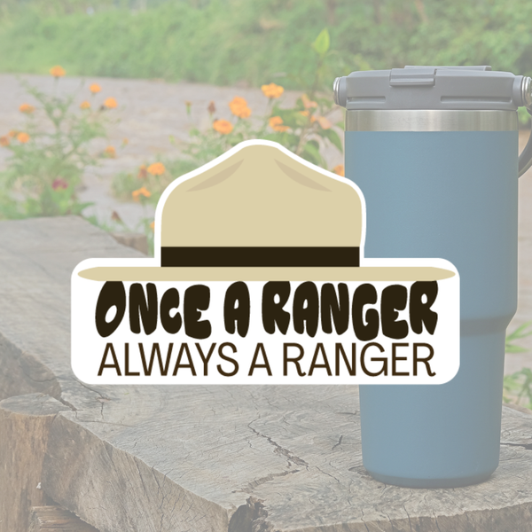 OSO Artists Orchard: Once a ranger sticker