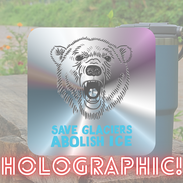 OSO Artists Orchard: Abolish Ice Sticker