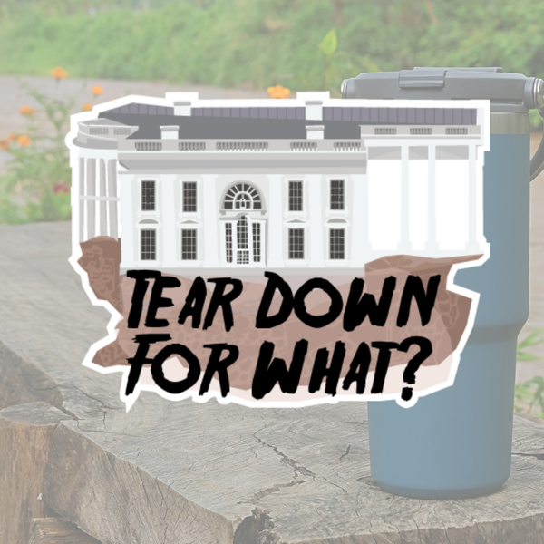 OSO Artists Orchard: Tear down for what Sticker