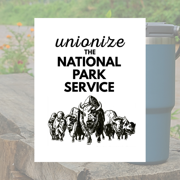 OSO Artists Orchard: Unionized Bison Sticker