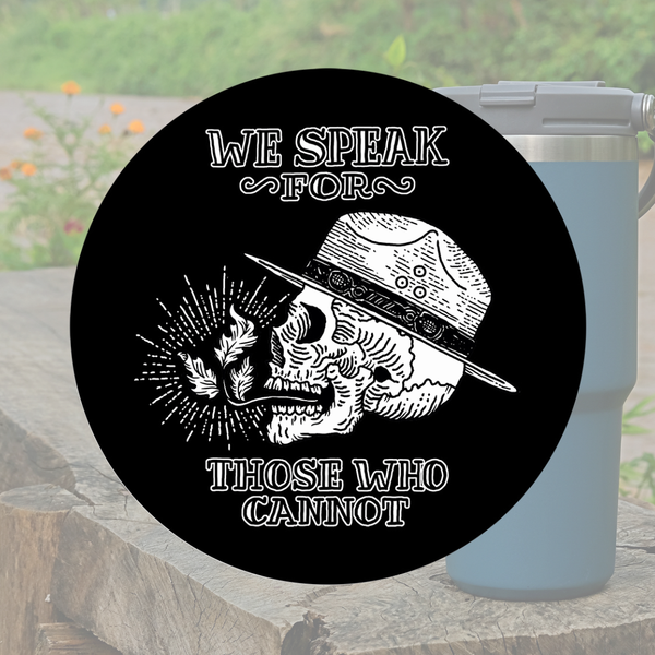 OSO Artists Orchard: We speak for those who cannot Sticker
