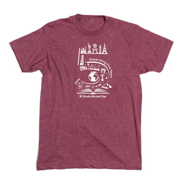 Study Abroad Day: Celebration 5 Years Shirt