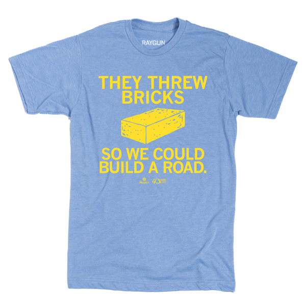 PQC: They Threw Bricks Shirt