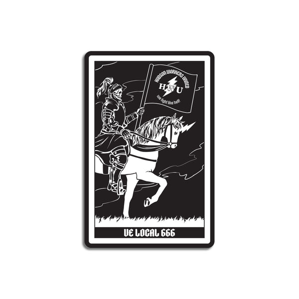 UE Local 666: Tarot Sticker