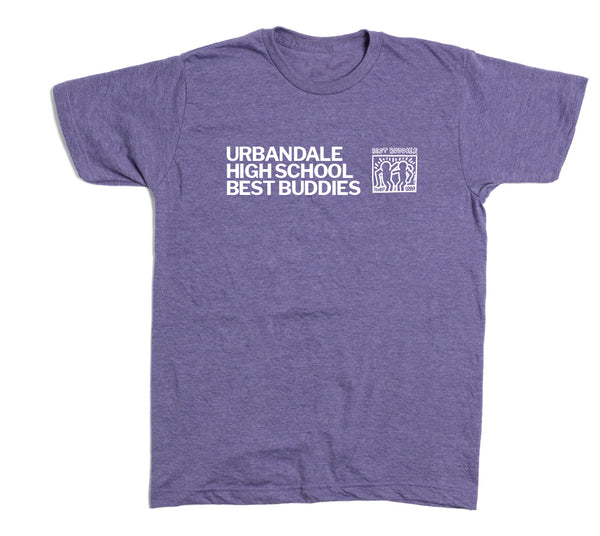 Urbandale High School Best Buddies Text Shirt