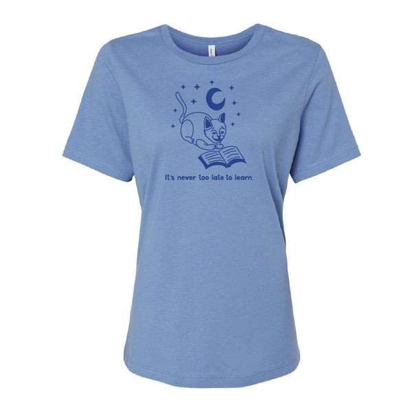 Milwaukee Public Library: It's Never Too Late To Learn Shirt