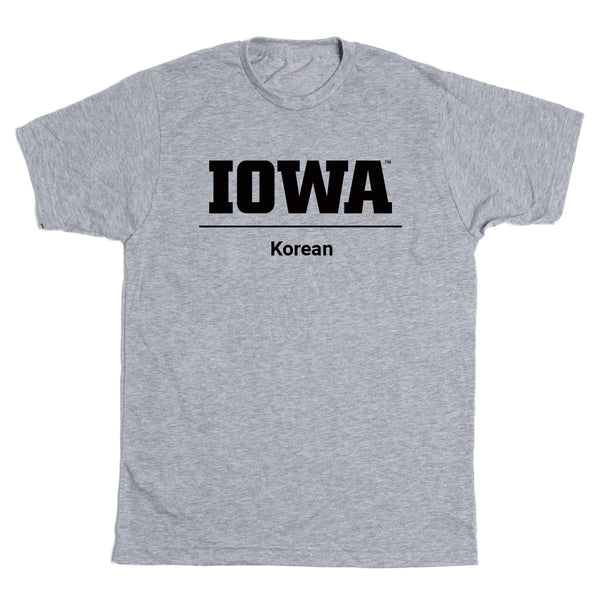 Iowa: Korean Shirt