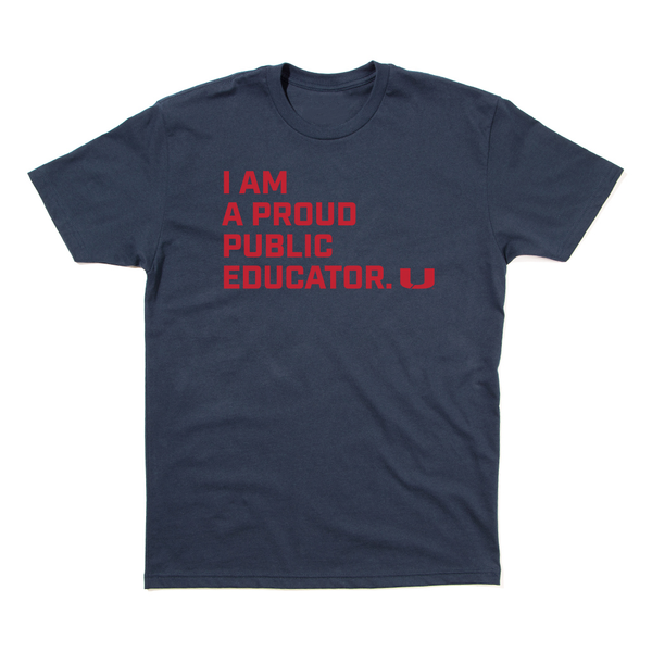 Urbandale: I Am A Proud Public Educator Shirt