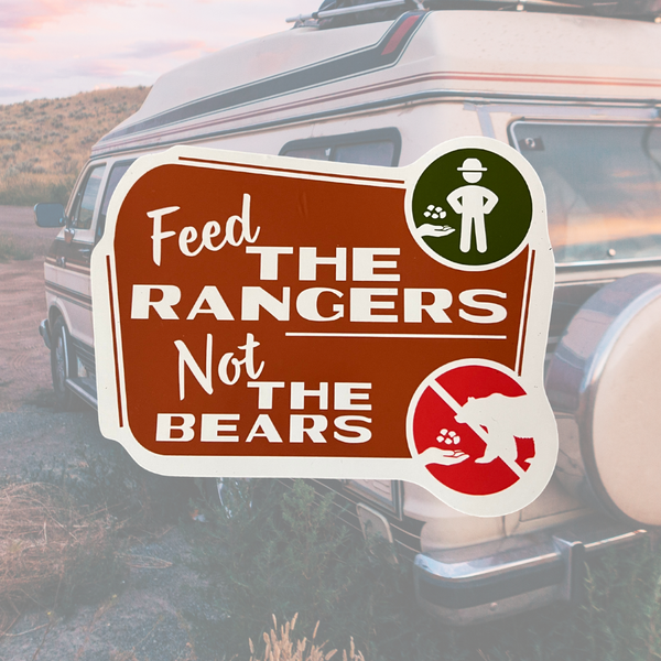 OSO Artists Orchard: Feed The Rangers Vehicle Magnet