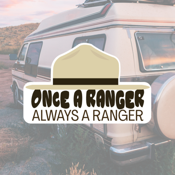 OSO Artists Orchard: Once a Ranger, Always a Ranger Vehicle Magnet