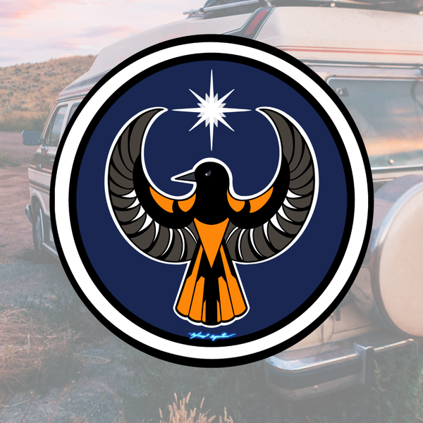 OSO Artists Orchard: Resistance birds Sticker