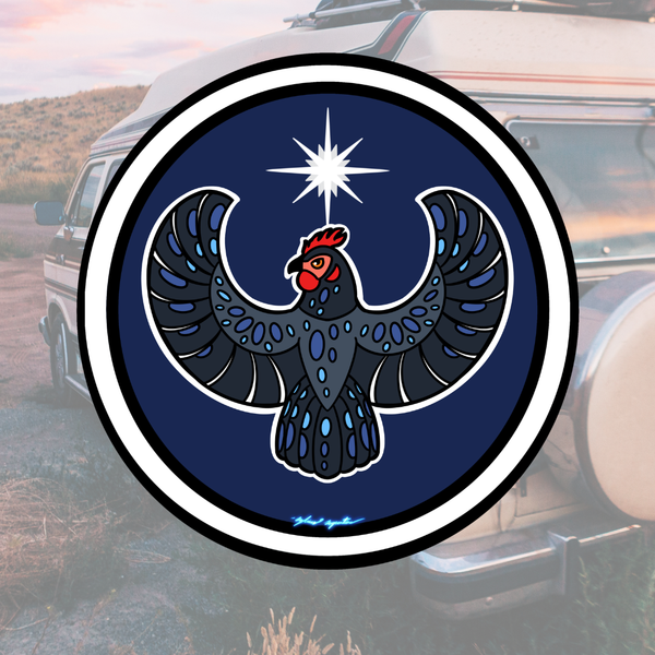 OSO Artists Orchard: Resistance birds Sticker
