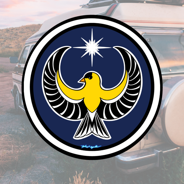 OSO Artists Orchard: Resistance birds Sticker