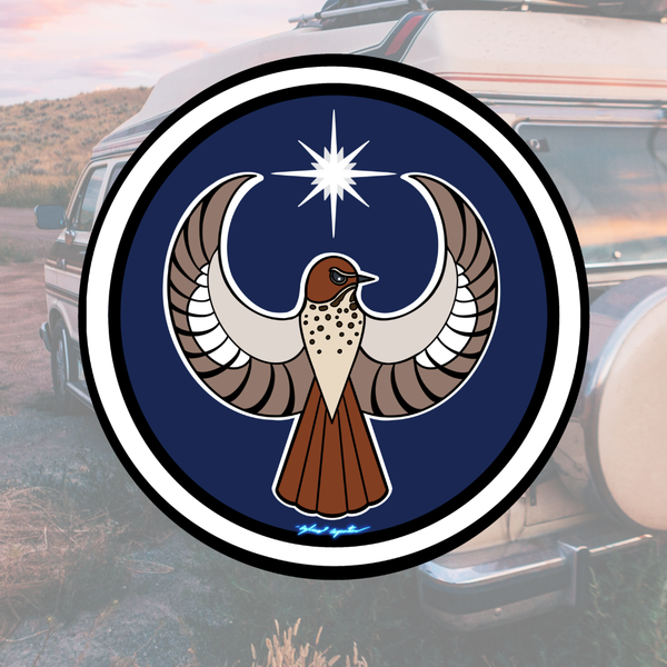 OSO Artists Orchard: Resistance birds Sticker