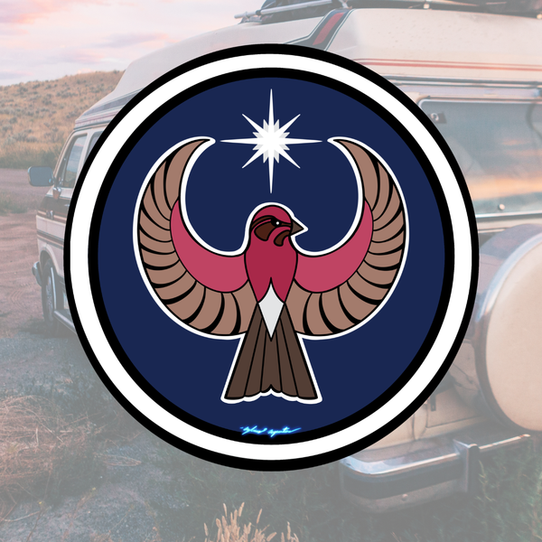 OSO Artists Orchard: Resistance birds Sticker
