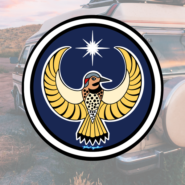 OSO Artists Orchard: Resistance birds Sticker