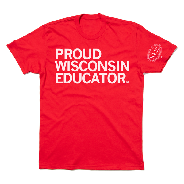 WEAC: Proud Wisconsin Educator Shirt