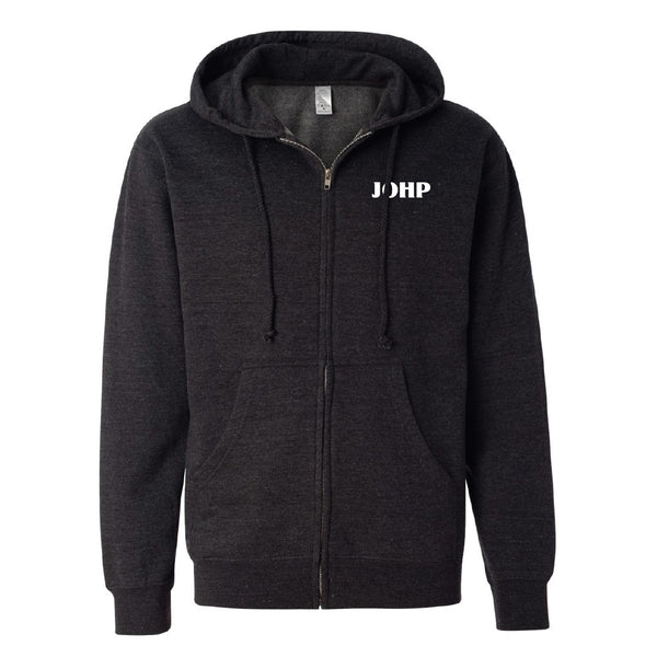 Jury of Her Peers Logo Zip-Up Hooded Sweatshirt
