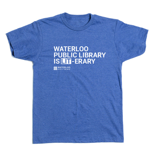 WPL: Waterloo Public Library is Lit-erary Shirt