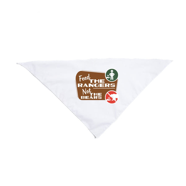 Feed the Rangers: Not the Bears Dog Bandana