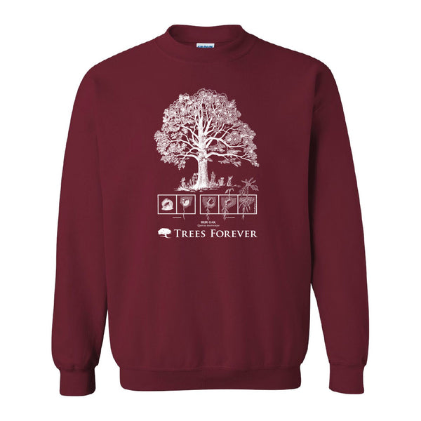 Trees Forever: Roots Crewneck Sweatshirt