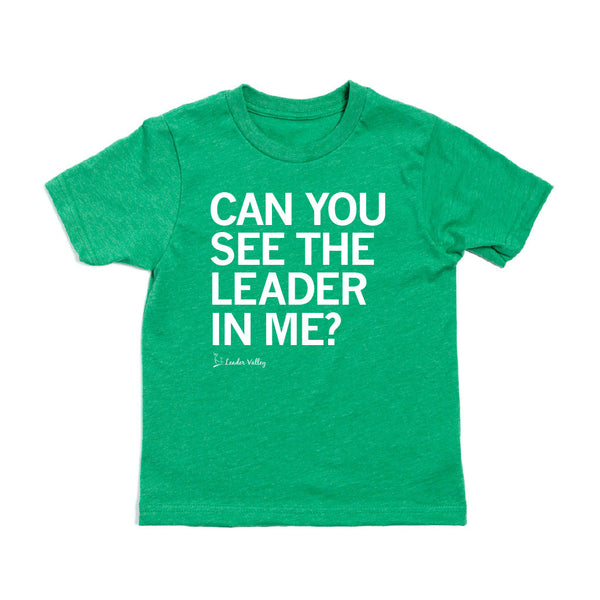Leader Valley: Can You See The Leader In Me? Kids Shirt