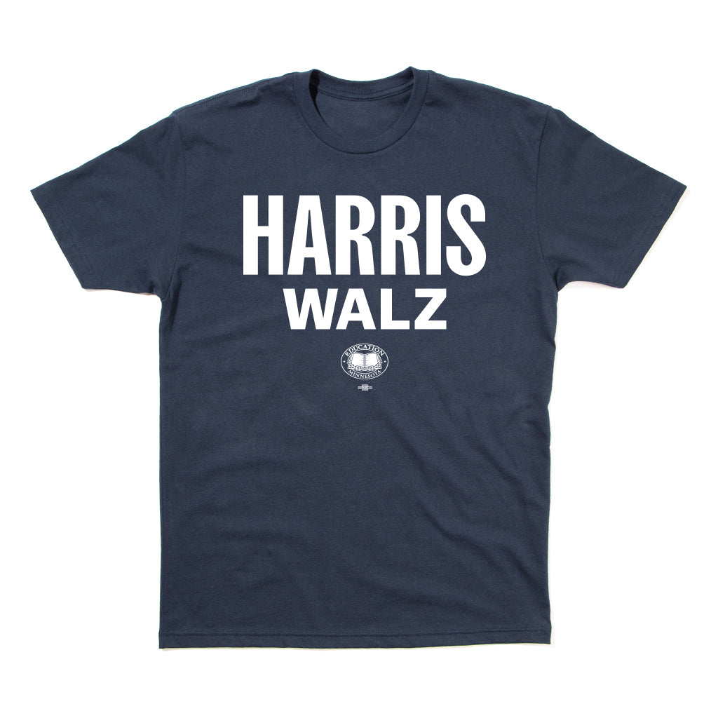 Education Minnesota Harris Walz Logo Shirt