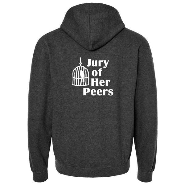 Jury of Her Peers Logo Hooded Sweatshirt
