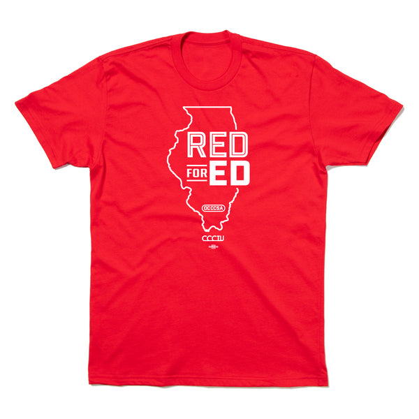 Oakton Classified: Red For Ed Shirt