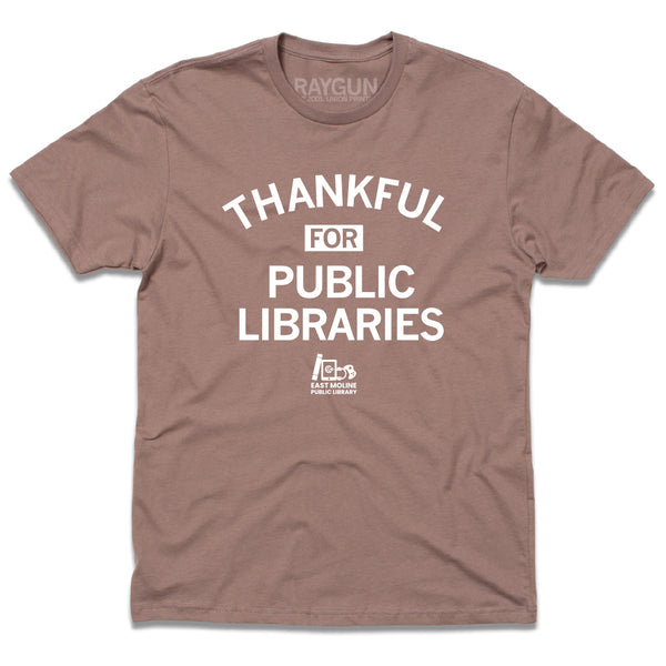 FOEMPL: Thankful For Public Libraries Shirt