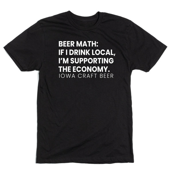 Iowa Brewers Guild: Beer Math Shirt