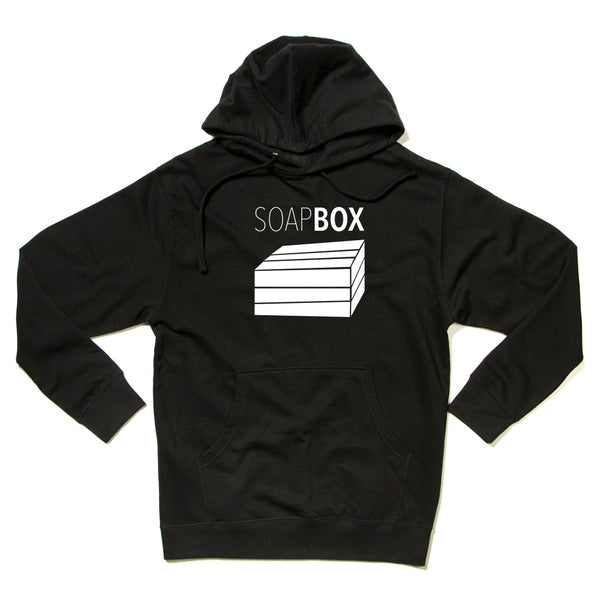 SoapBox Productions & Organizing Logo Hooded Sweatshirt