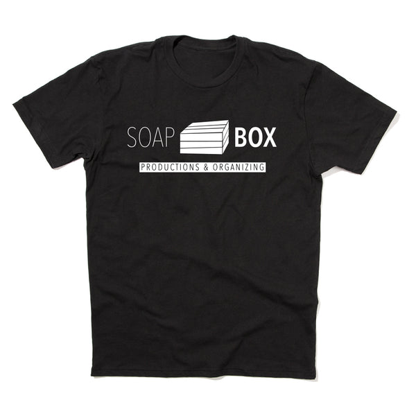 SoapBox Productions & Organizing Logo Shirt