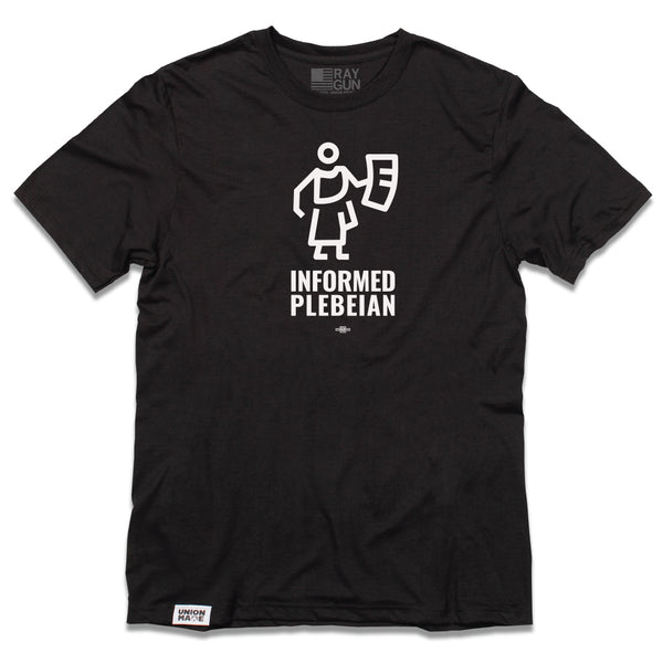 People Not Politicians: Informed Plebeian Shirt