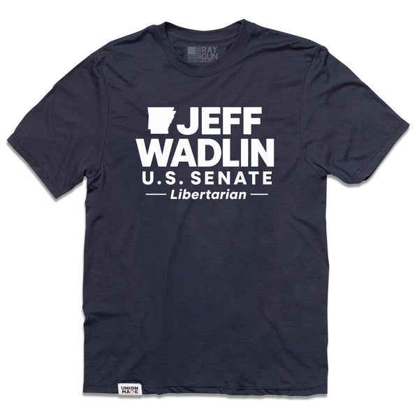 Jeff Wadlin for US Senate Text Shirt