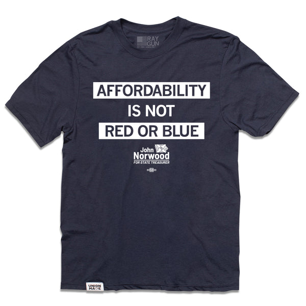 John Norwood: Affordability Is Not Red or Blue Shirt