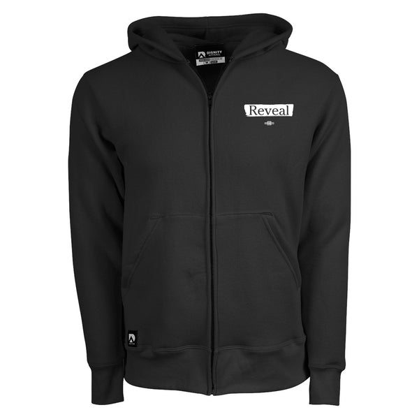 Reveal: Logo Zip-Up Hooded Sweatshirt