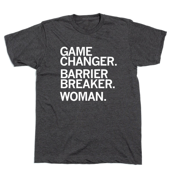 IWF: Game Changers. Barrier Breakers. Woman  Shirt
