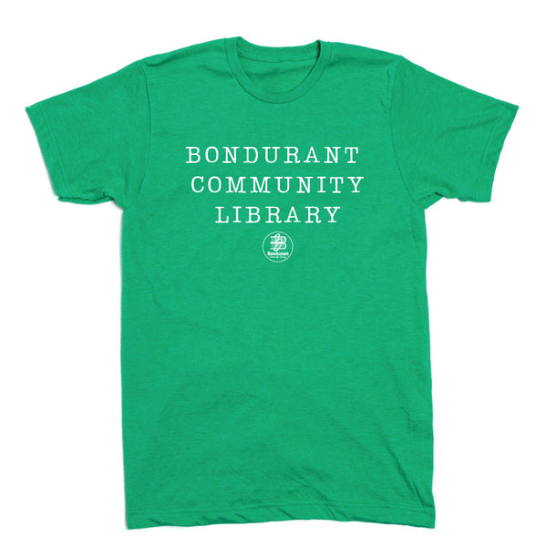 Bondurant Community Library: Text Shirt