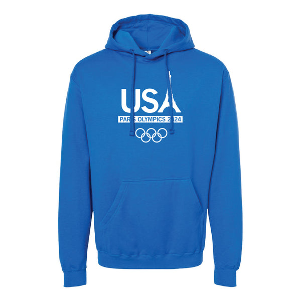 Kickin' For Karissa: USA Paris Olympics 2024 Hooded Sweatshirt