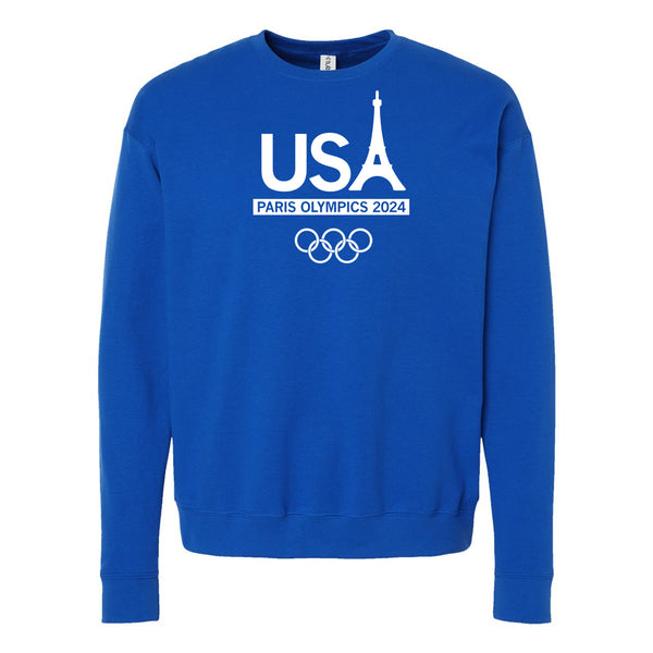 Kickin' For Karissa: USA Paris Olympics 2024 Double-Sided Crewneck Sweatshirt