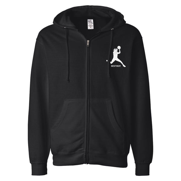 UMassketball: D3stiny Zip-Up Hooded Sweatshirt