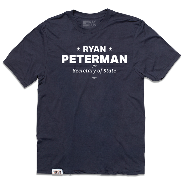 Ryan Peterman: Secretary of State Shirt
