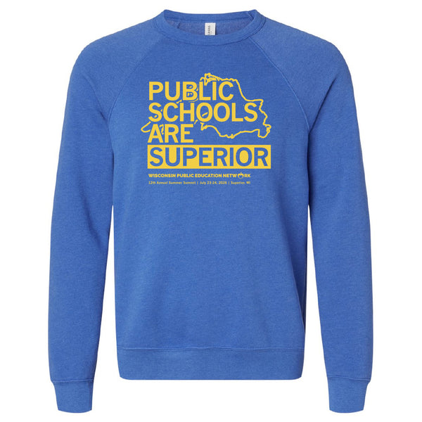 WPEN: Public Schools Are Superior Crewneck Sweatshirt