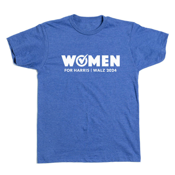Women for Kamala Harris: Harris/ Walz Logo Shirt