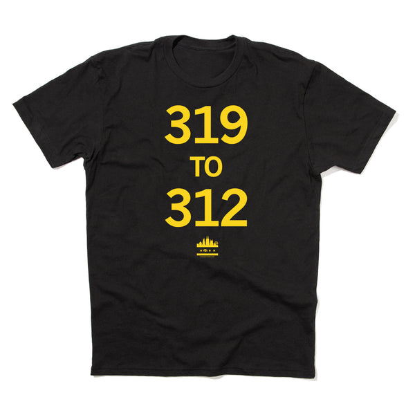 Chicago Iowa Club: 319 to 312 Shirt